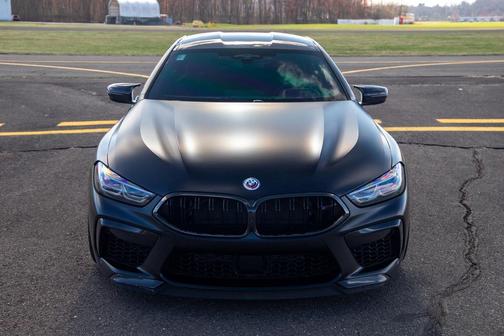 Black Sapphire Metallic 2023 BMW M8 Gran Coupe Competition