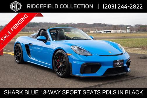 White 2022 Porsche 718 Spyder SPYDER