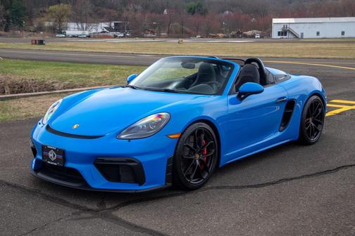White 2022 Porsche 718 Spyder SPYDER