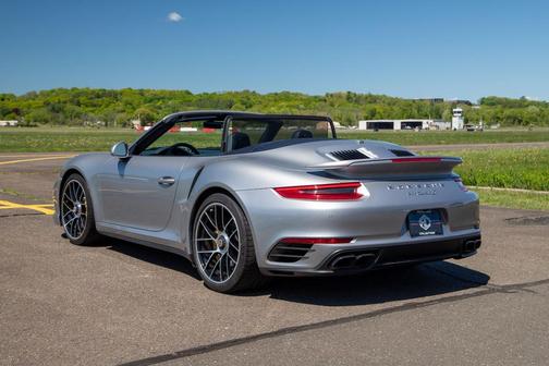 Racing Yellow 2019 Porsche 911 Turbo S