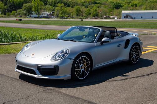 Racing Yellow 2019 Porsche 911 Turbo S