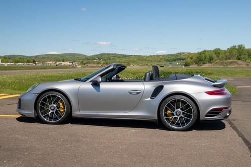 Racing Yellow 2019 Porsche 911 Turbo S