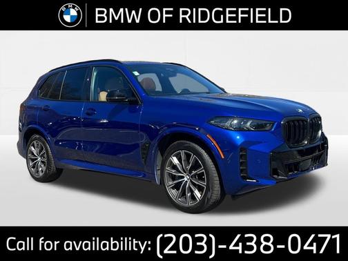 Marina Bay Blue Metallic 2024 BMW X5 M60i