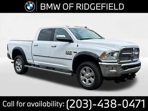 Bright White Clearcoat 2017 RAM 2500 Laramie Crew Cab 4x4 6'4' Box