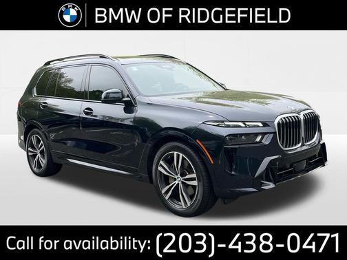 Carbon Black Metallic 2024 BMW X7 xDrive40i