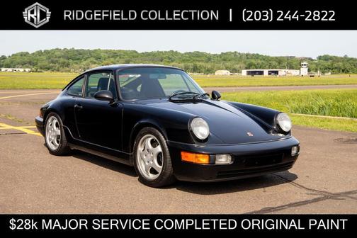BLACK 1990 Porsche 911 Carrera
