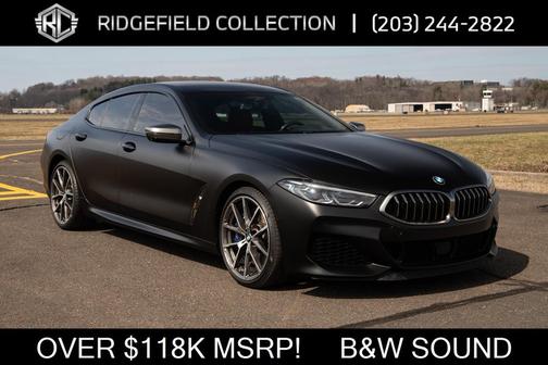 Black Sapphire Metallic 2020 BMW M850 Gran Coupe xDrive