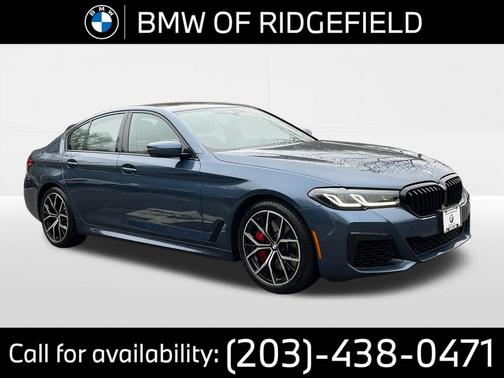 Arctic Race Blue Metallic 2023 BMW 540 i xDrive