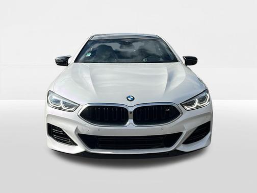 Mineral White Metallic 2023 BMW M850 Gran Coupe xDrive