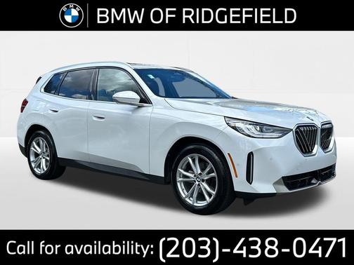 Mineral White Metallic 2025 BMW X3 30 xDrive