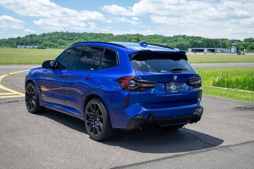 Marina Bay Blue Metallic 2022 BMW X3 M AWD