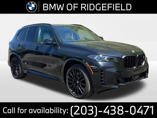 Black Sapphire Metallic 2025 BMW X5 M60i
