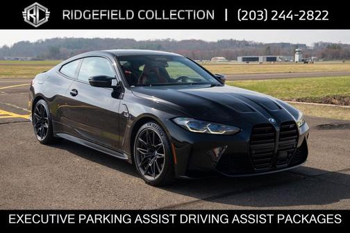 Black Sapphire Metallic 2022 BMW M4 Competition xDrive