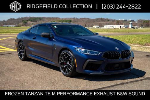 Individual Frozen Tanzanite Blue Metallic 2023 BMW M8 Competition