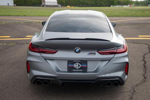 Frozen Pure Grey Metallic 2023 BMW M8 Gran Coupe Competition