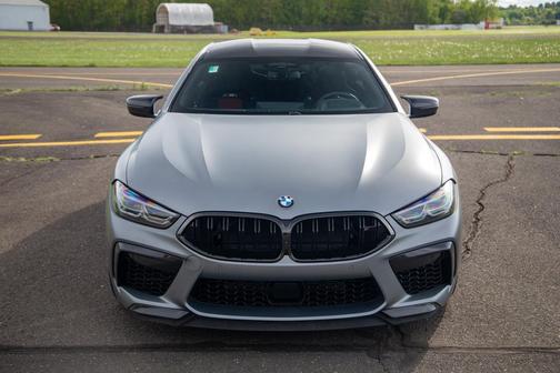 Frozen Pure Grey Metallic 2023 BMW M8 Gran Coupe Competition