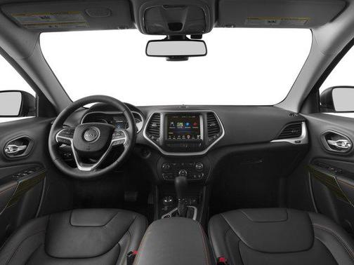 Brilliant Black Crystal Pearlcoat 2016 Jeep Cherokee Trailhawk