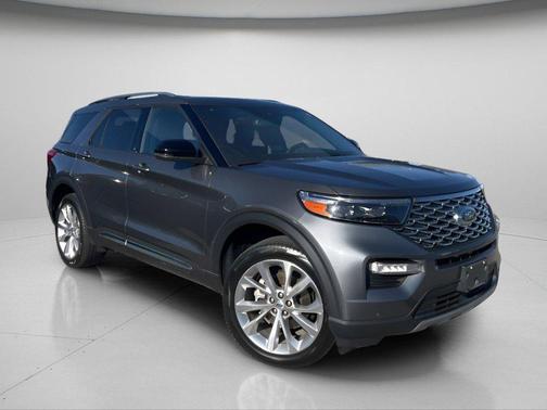Gray Metallic 2023 Ford Explorer Platinum