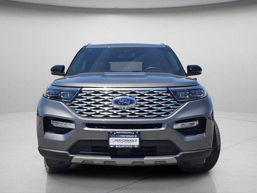 Gray Metallic 2023 Ford Explorer Platinum