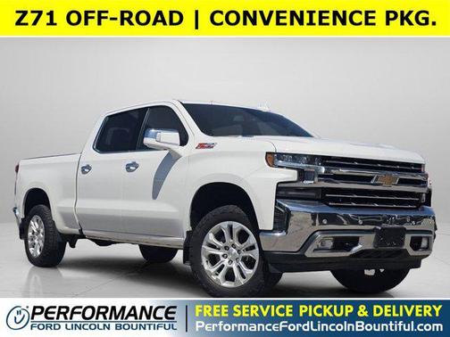 Summit White 2021 Chevrolet Silverado 1500 LTZ