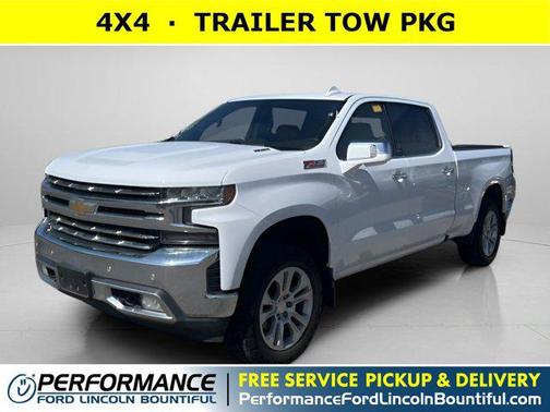 Summit White 2021 Chevrolet Silverado 1500 LTZ