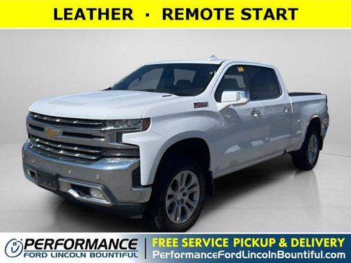 Summit White 2021 Chevrolet Silverado 1500 LTZ