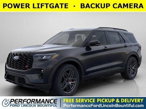 Agate Black Metallic 2026 Ford Explorer ST
