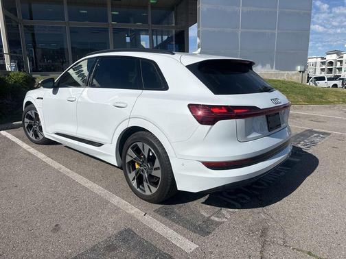 Glacier White 2021 Audi e-tron Premium