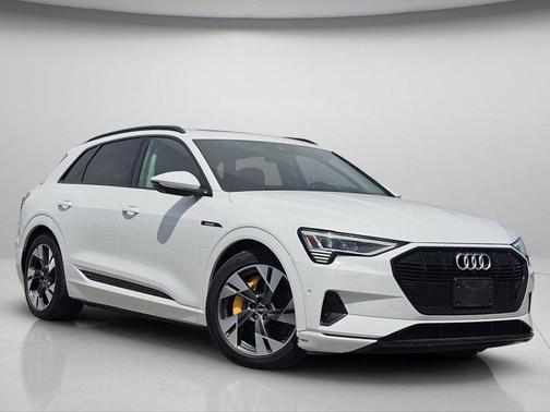 Glacier White 2021 Audi e-tron Premium