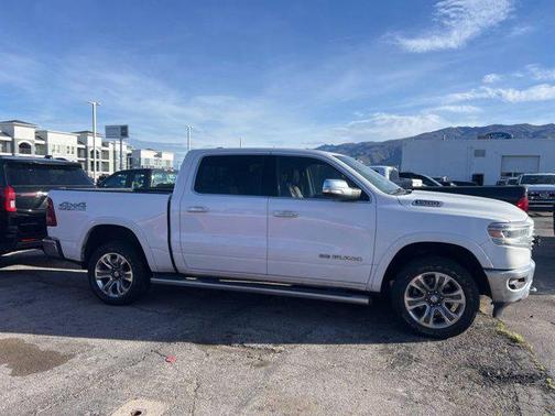 Bright White Clearcoat 2022 RAM 1500 Longhorn