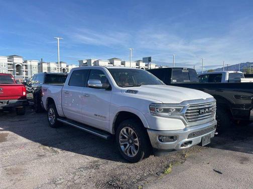 Bright White Clearcoat 2022 RAM 1500 Longhorn