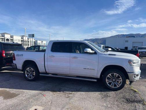 Bright White Clearcoat 2022 RAM 1500 Longhorn