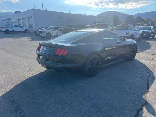 Black 2015 Ford Mustang EcoBoost