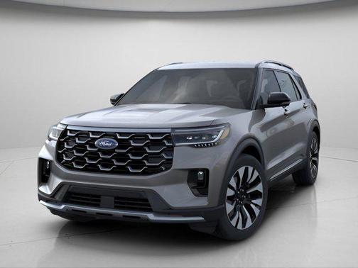 Carbonized Gray 2026 Ford Explorer Platinum