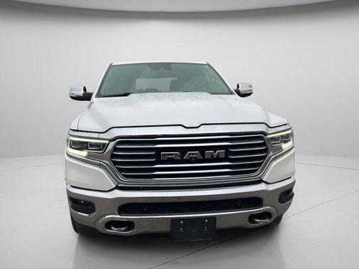 Ivory White Tri-Coat Pearlcoat 2021 RAM 1500 Longhorn