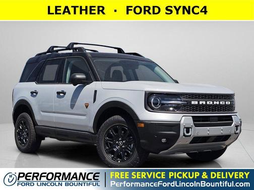 White Metallic 2026 Ford Bronco Sport Badlands