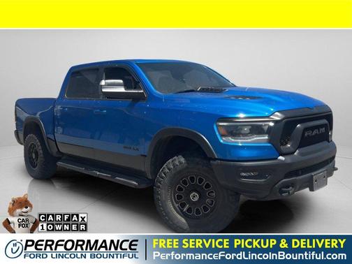 Hydro Blue Pearlcoat 2022 RAM 1500 Rebel