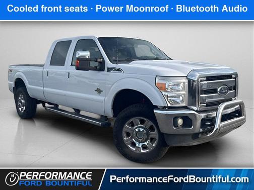 Oxford White 2014 Ford F-350 Lariat
