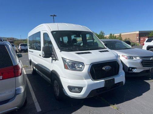 Oxford White 2023 Ford Transit-350 XLT