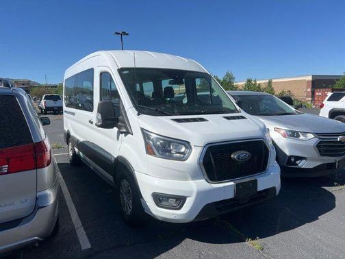 Oxford White 2023 Ford Transit-350 XLT