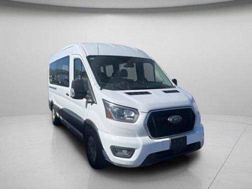 Oxford White 2023 Ford Transit-350 XLT
