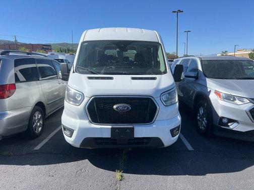Oxford White 2023 Ford Transit-350 XLT