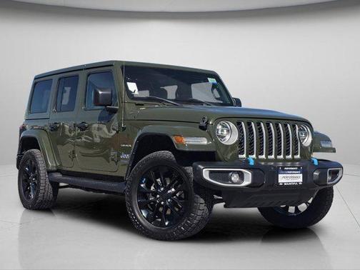 Sarge Green Clearcoat 2022 Jeep Wrangler Unlimited 4xe Sahara