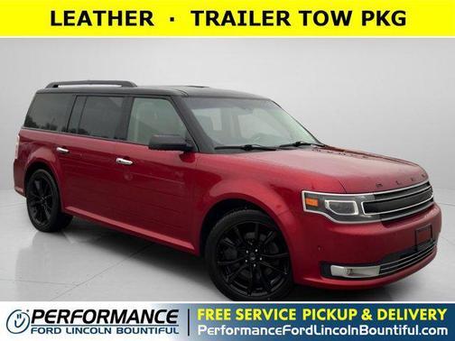 Ruby Red 2018 Ford Flex Limited w/EcoBoost
