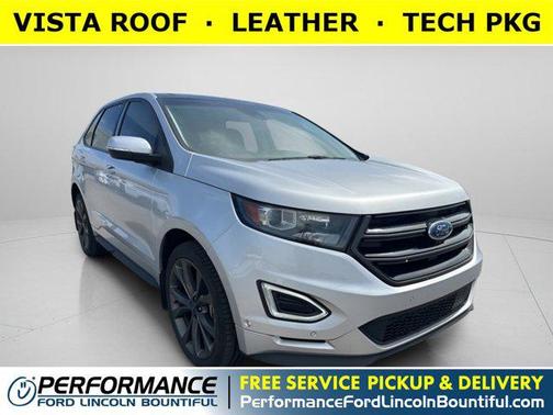 Ingot Silver 2017 Ford Edge Sport