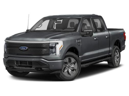 Gray Metallic 2023 Ford F-150 Lightning XLT