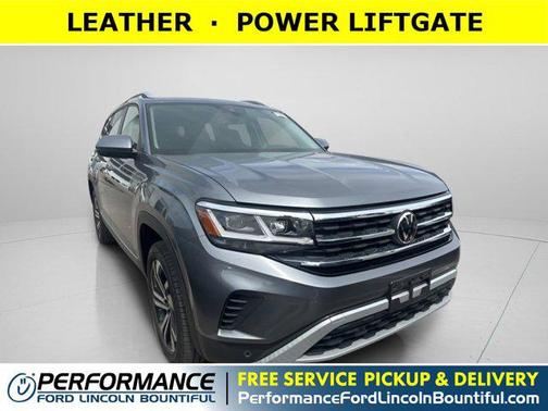 Platinum Gray Metallic 2022 Volkswagen Atlas 2.0T SEL