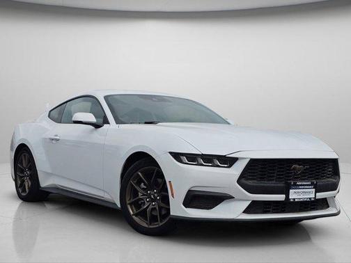 Oxford White 2024 Ford Mustang EcoBoost Premium