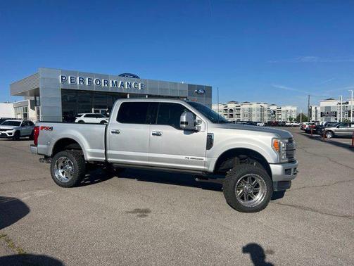 Ingot Silver 2017 Ford F-350 Platinum