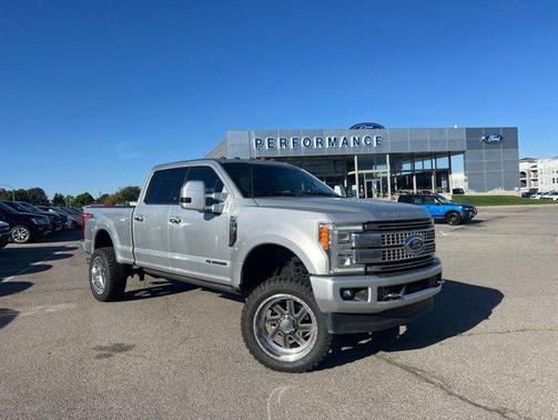 Ingot Silver 2017 Ford F-350 Platinum